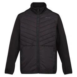 Regatta Mens Clumber Hybrid III Padded Jacket (Black)