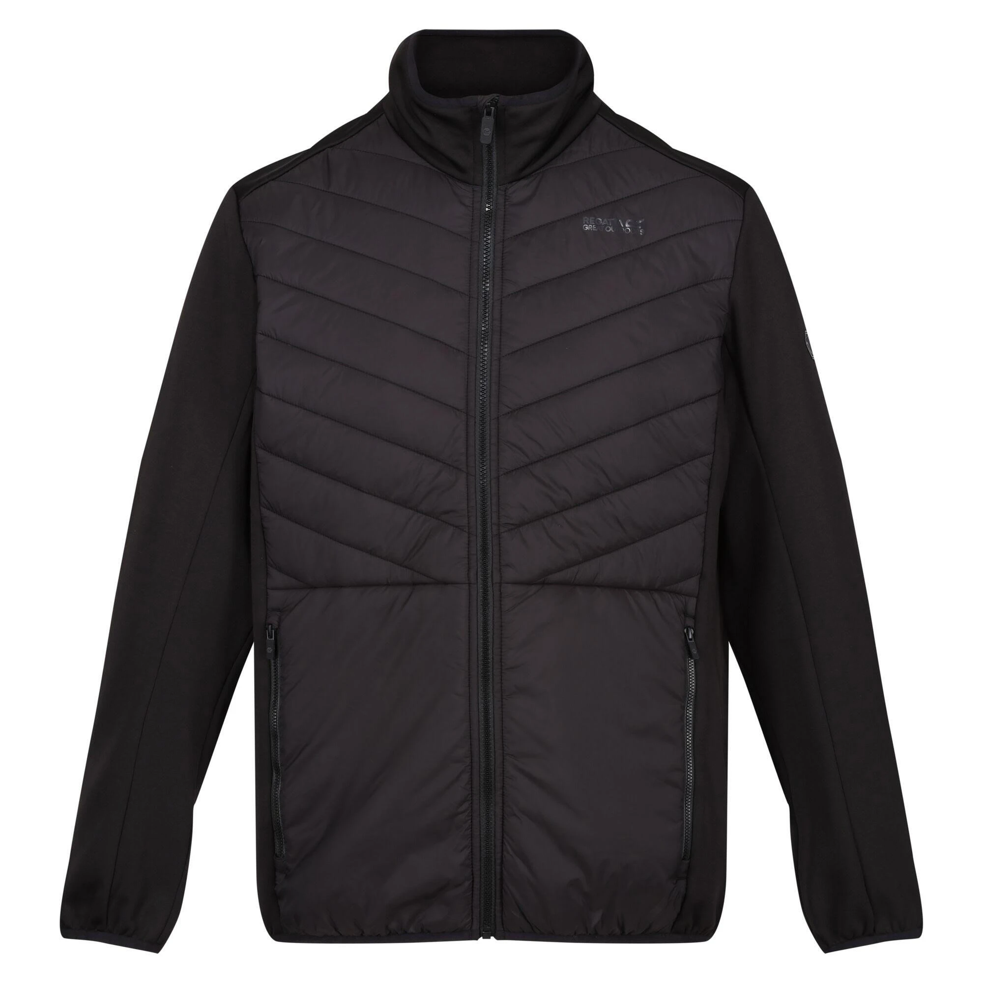 Regatta Mens Clumber Hybrid III Padded Jacket (Black) 3 Regatta Mens Clumber Hybrid III Padded Jacket (Black)