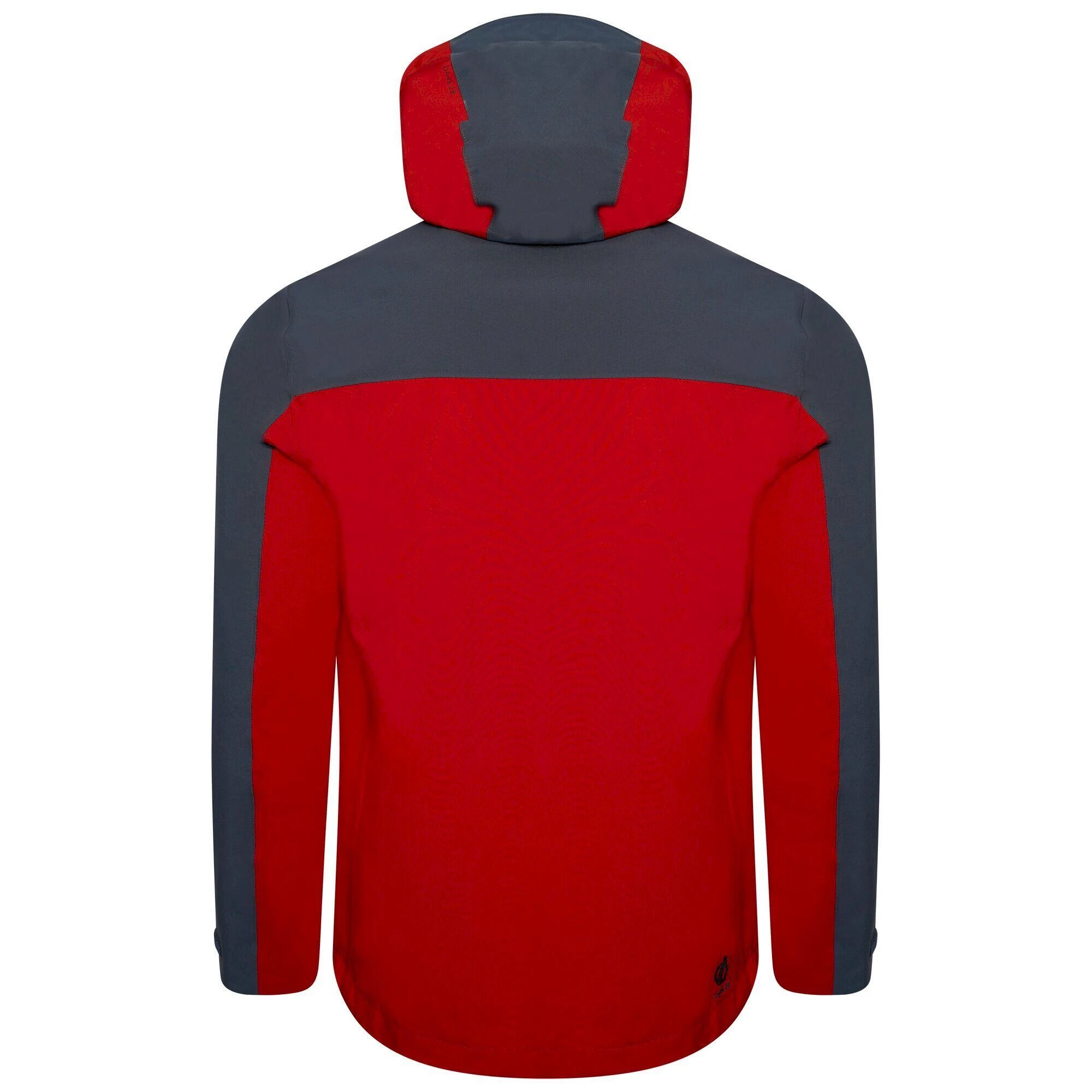 Dare 2b Mens The Jenson Button Edit Diluent Recycled Waterproof Jacket (Danger Red/Orion 4 Dare 2b Mens The Jenson Button Edit Diluent Recycled Waterproof Jacket (Danger Red/Orion - Image 2