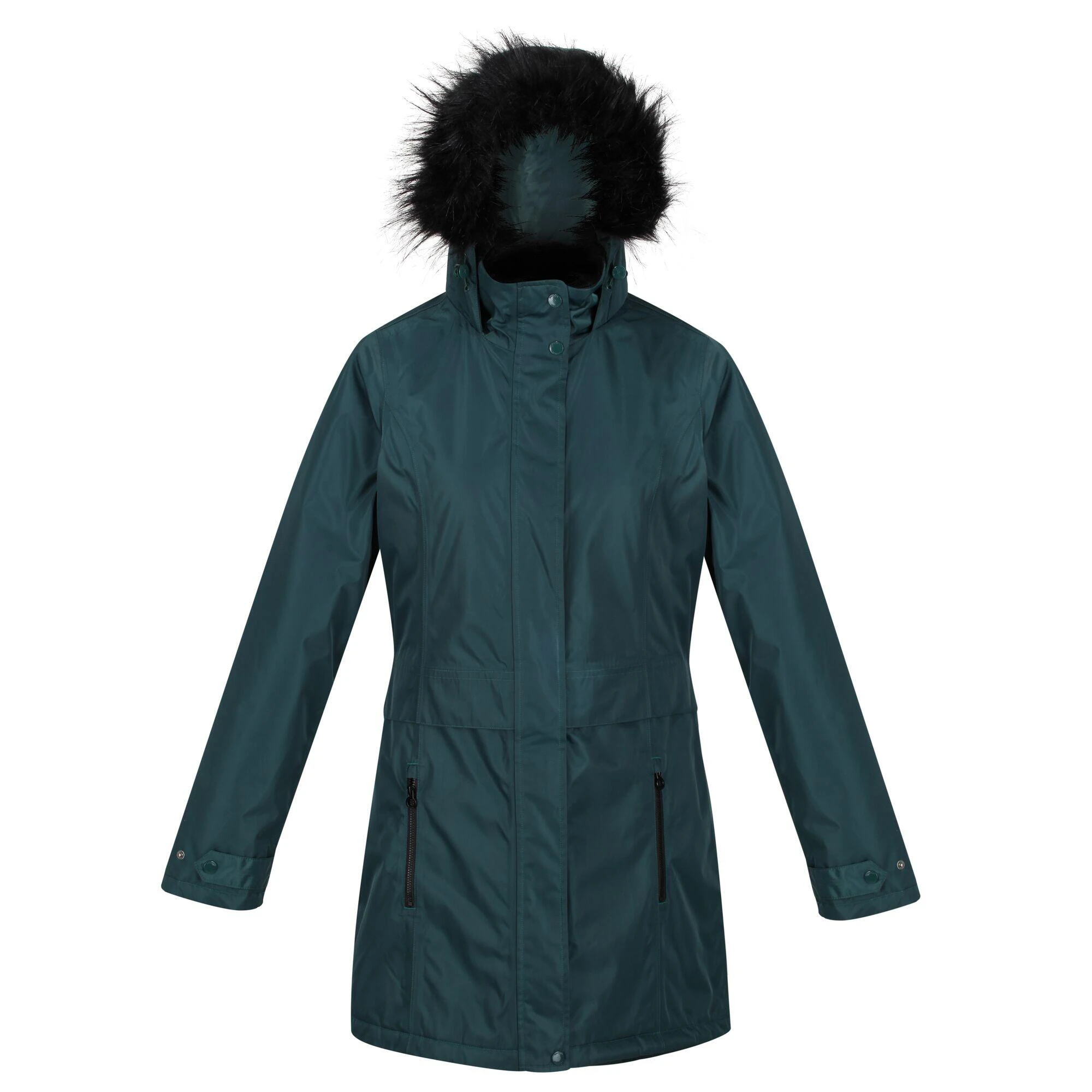 Regatta Womens/Ladies Lexis Parka (Black) 8 Regatta Womens/Ladies Lexis Parka (Black) - Image 6