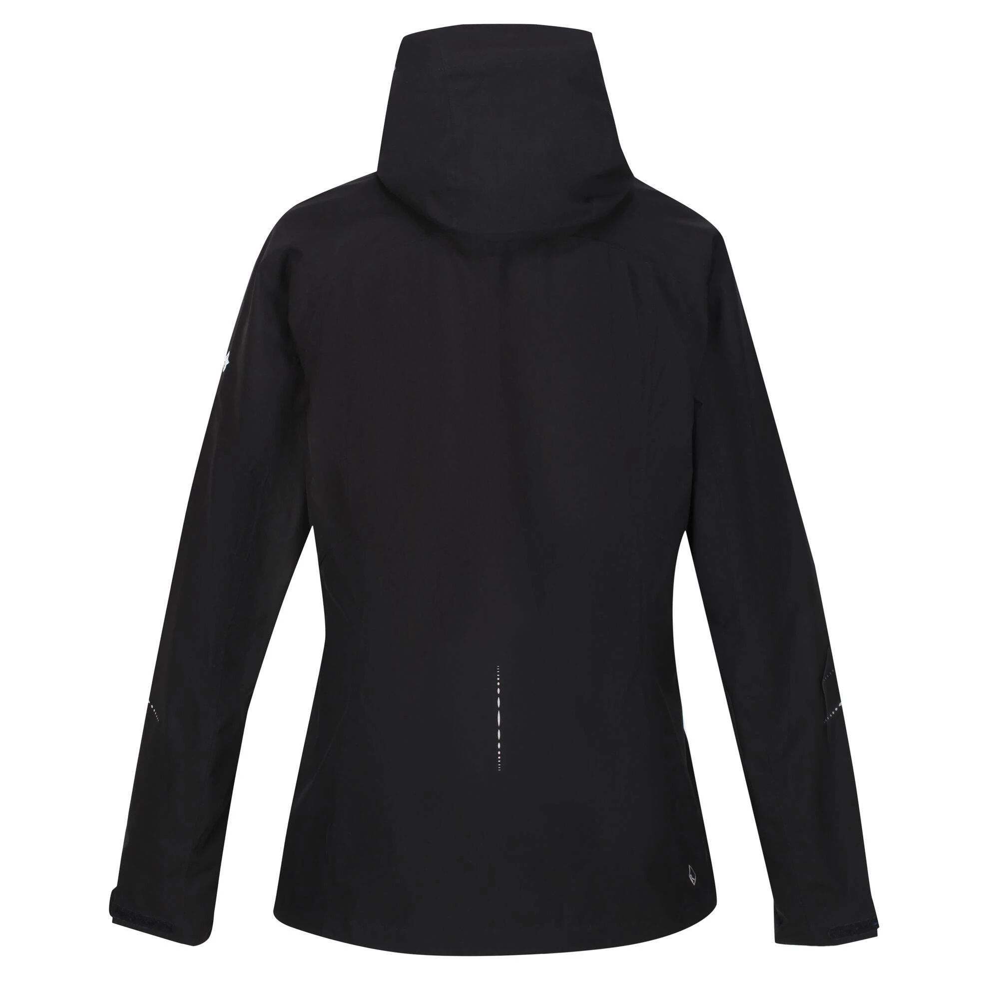 Regatta Womens/Ladies Carletta VI 3 In 1 Waterproof Jacket (Black) 4 Regatta Womens/Ladies Carletta VI 3 In 1 Waterproof Jacket (Black) - Image 2