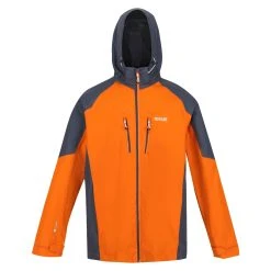 Regatta Mens Calderdale IV Waterproof Softshell Hooded Walking Jacket (Fox/India Grey)