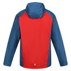 Regatta Mens Dresford Waterproof Jacket (Black/Pacific Green) -jacket shop k3410921d89e8a6d39f40f0c7429b909d