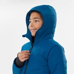 Quechua KIDS’ PADDED HIKING JACKET - AGED 7-15 -jacket shop k34fb980dc1c3ed098eeb8c879ff75477