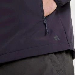 Craghoppers Mens Expert Basecamp Soft Shell Jacket (Black) -jacket shop k36447c42cf015748292fa3f5dfc578f9