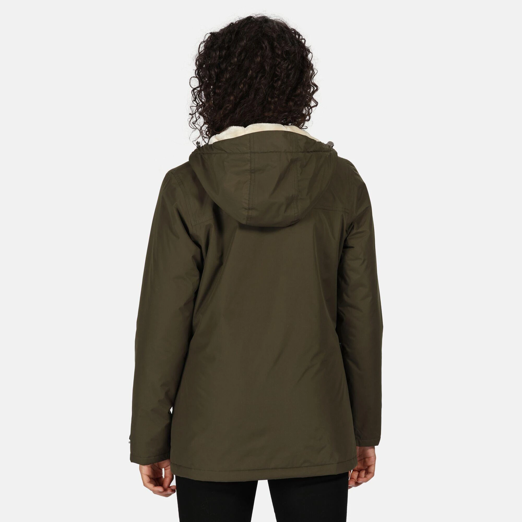 Regatta Womens/Ladies Bergonia II Hooded Waterproof Jacket (Molten Red) 34 Regatta Womens/Ladies Bergonia II Hooded Waterproof Jacket (Molten Red) - Image 32