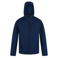 Regatta Mens Westville II Water Repellent Soft Shell Jacket (India Grey) -jacket shop k38c50fdea258a36a349299af9869a5de