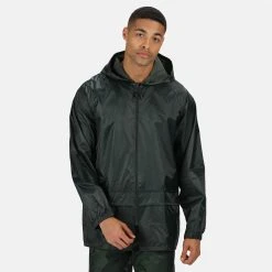 Regatta Great Outdoors Mens Outdoor Classics Waterproof Stormbreak Jacket (Black) -jacket shop k392ac81fc55b20335e0da12b3b27c38a