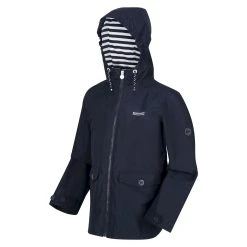 Regatta Childrens/Kids Belladonna Waterproof Jacket (Navy) 17 Regatta Childrens/Kids Belladonna Waterproof Jacket (Navy) -jacket shop k3b2b7376b94b580f3b7375f2d76c45a2