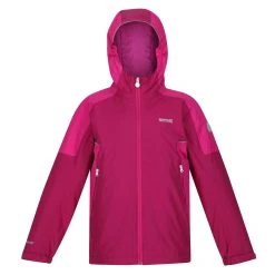 Regatta Childrens/Kids Hurdle IV Insulated Waterproof Jacket (Black/Ash) -jacket shop k3c639399968c42c9340ed1bf34421f79