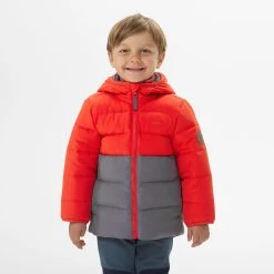 Quechua Kids’ Hiking Padded Jacket - Aged 2-6 -jacket shop k3c672fe593fc51538bb49dfc880b9c51