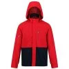 Regatta Mens Feelding Colour Block Waterproof Bomber Jacket (True Red/Navy) -jacket shop k3ccb443e91f620a33a3ed36de4f285d8