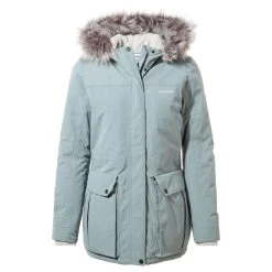 Craghoppers Womens/Ladies Elison Waterproof Jacket (Stormy Sea)
