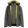 Regatta Mens Glyder IV 3 In 1 Waterproof Jacket (Bayleaf/Dark Khaki)
