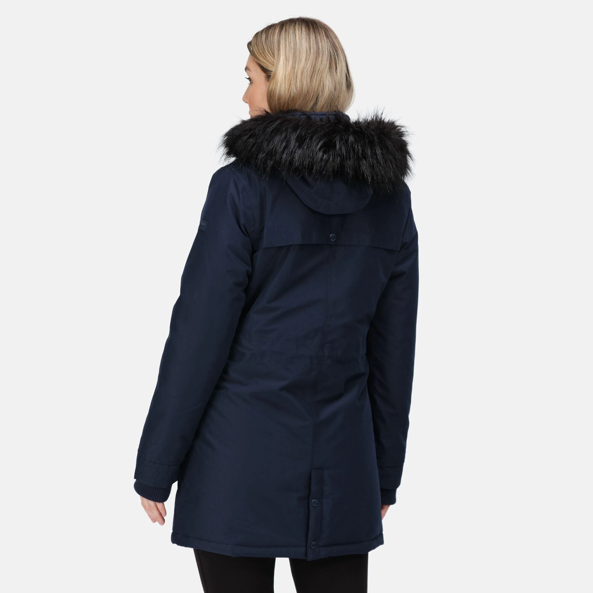 Regatta Womens/Ladies Samiyah Insulated Parka (Black) 9 Regatta Womens/Ladies Samiyah Insulated Parka (Black) - Image 7