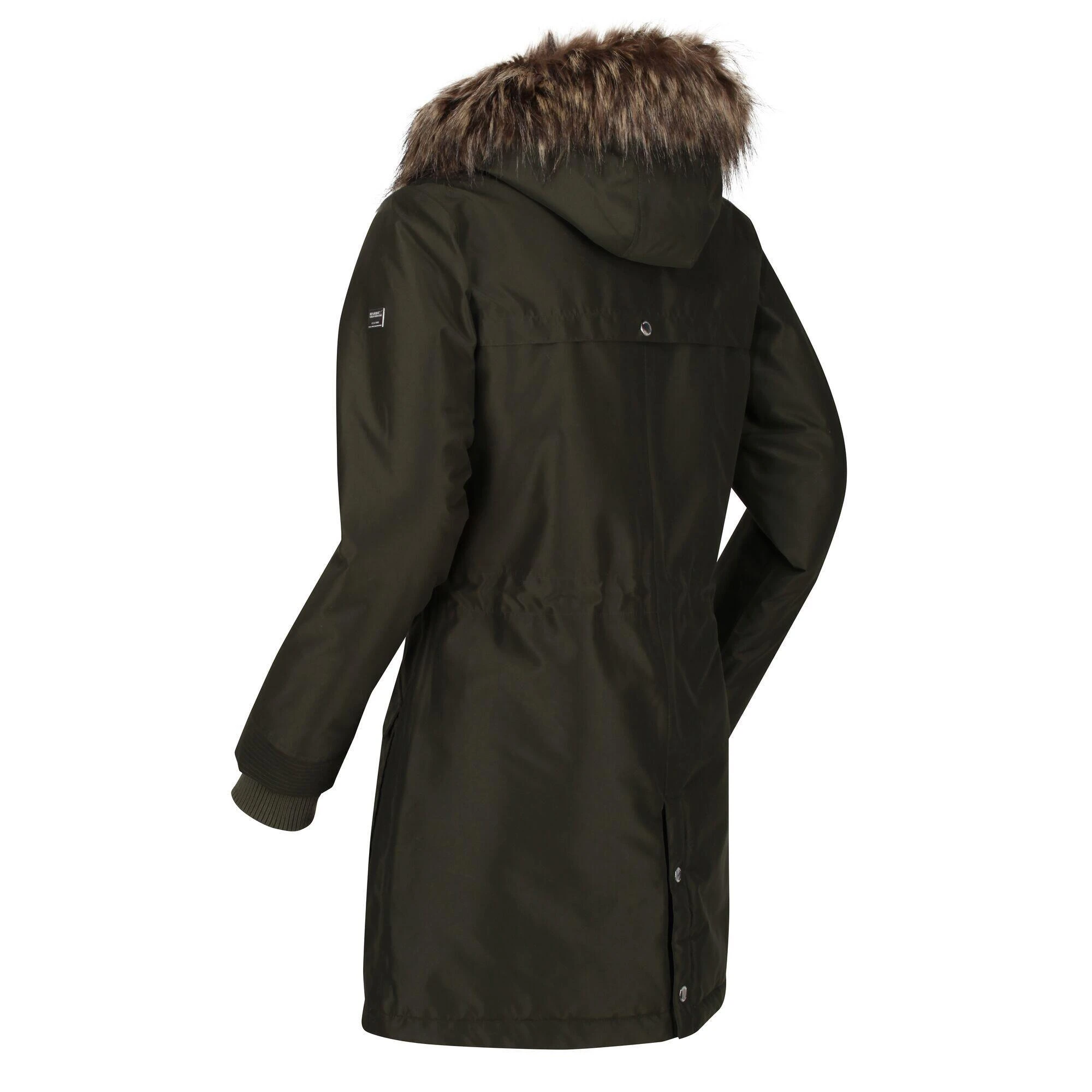 Regatta Womens/Ladies Samiyah Insulated Parka (Black) 15 Regatta Womens/Ladies Samiyah Insulated Parka (Black) - Image 13