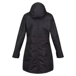 Regatta Womens/Ladies Roanstar III Waterproof Parka (Black) -jacket shop k421e98d813ace4ed5683436dea0392fd