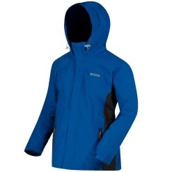 Regatta Great Outdoors Mens Outdoor Classic Matt Hooded Waterproof Jacket (Pacific -jacket shop k4233e416e278729edf73af981427c043