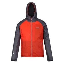 Regatta Mens Radnor Insulated Waterproof Jacket (Cajun Orange/Rhino)