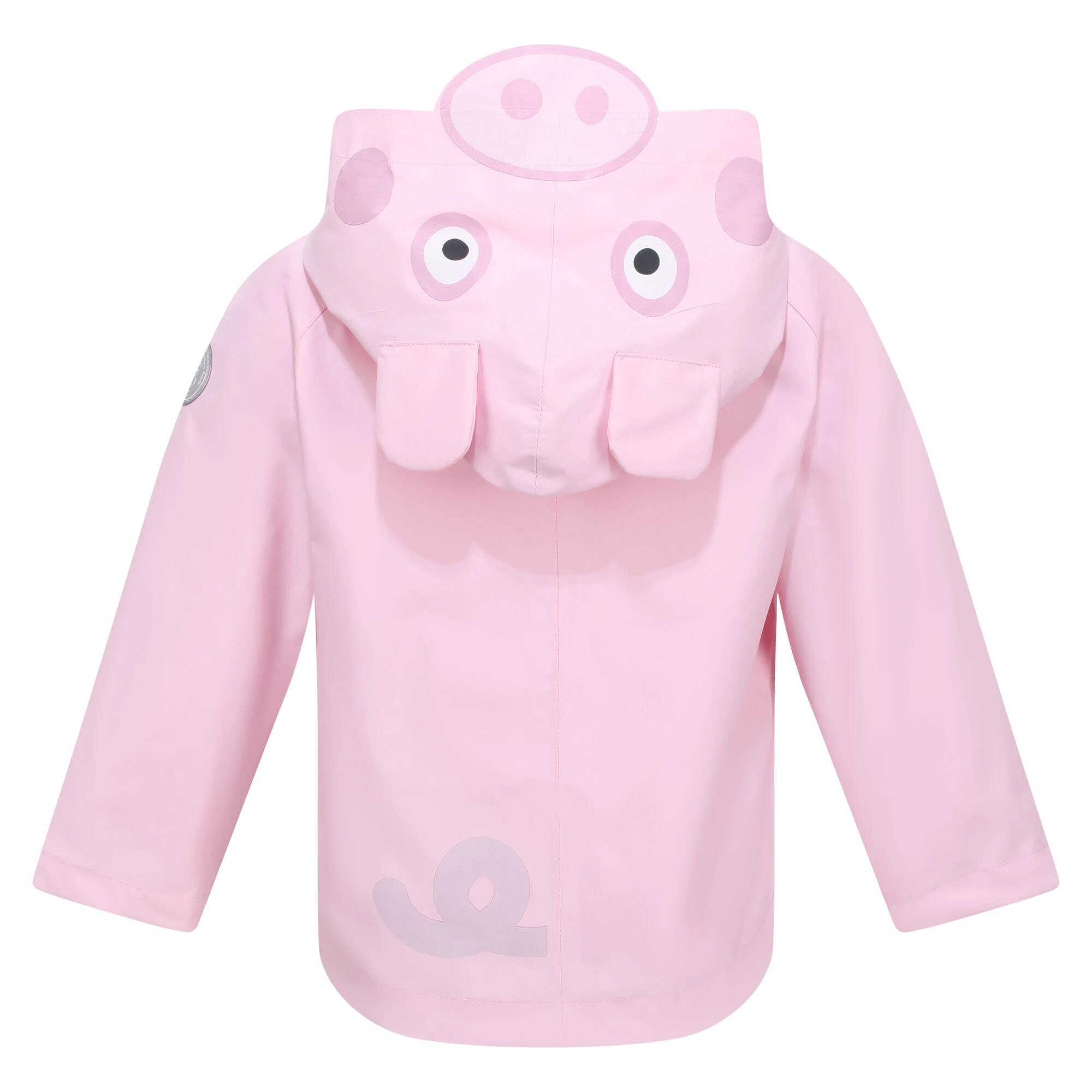 Regatta Childrens/Kids Peppa Pig Waterproof Jacket (Pink Mist) 4 Regatta Childrens/Kids Peppa Pig Waterproof Jacket (Pink Mist) - Image 2