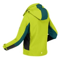 Regatta Childrens/Kids Acidity V Soft Shell Jacket (Bright Kiwi/Pacific Green) 17 Regatta Childrens/Kids Acidity V Soft Shell Jacket (Bright Kiwi/Pacific Green) -jacket shop k43974c9c4ca6b624e2d35426e4a94744