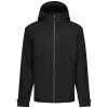 Regatta Mens Erasmus 4 In 1 Soft Shell Jacket (Black)