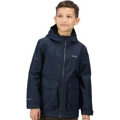 Regatta Childrens/Kids Salman Insulated Waterproof Jacket (Black) -jacket shop k43ffaf9e526605d61cdf0ff0a251cc58