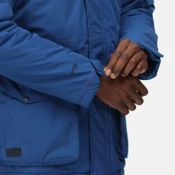 Regatta Mens Salinger II Faux Fur Insulated Parka (Black) -jacket shop k442389c7e80d7cdbbc9fd63b8552d8f4