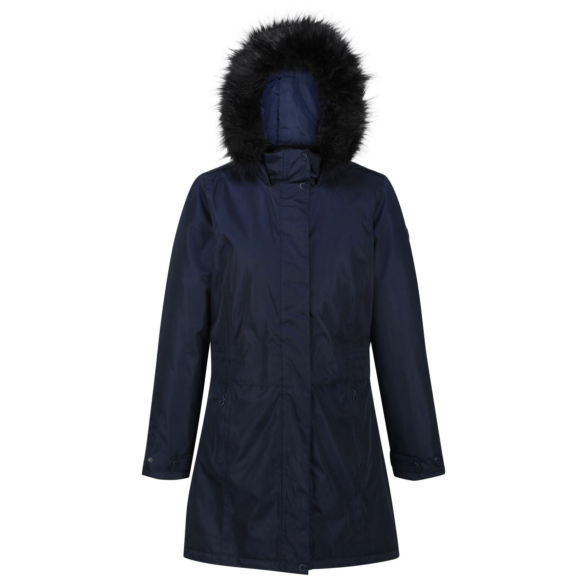 Regatta Womens/Ladies Lexis Parka (Black) 16 Regatta Womens/Ladies Lexis Parka (Black) - Image 14