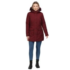 Regatta Womens/Ladies Voltera Heated Waterproof Jacket (Code Red) -jacket shop k471bef338d52af80a2fccfda68de9fe0