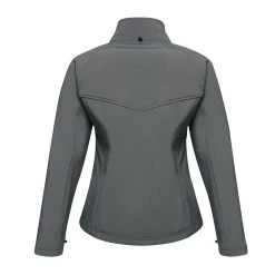 Regatta Ladies Uproar Softshell Wind Resistant Jacket (Black/Black) -jacket shop k4829219efcb156798a0f1eb4d72110a8