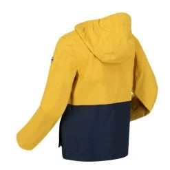 Regatta Childrens/Kids Hywell Waterproof Jacket (Yellow Gold/Navy) 9 Regatta Childrens/Kids Hywell Waterproof Jacket (Yellow Gold/Navy) -jacket shop k4c79857ebcb9d9f34290624039fdb282
