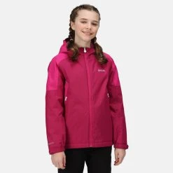 Regatta Childrens/Kids Hurdle IV Insulated Waterproof Jacket (Black/Ash) -jacket shop k4cad0862441ec13ac0f7276bdf6a9473