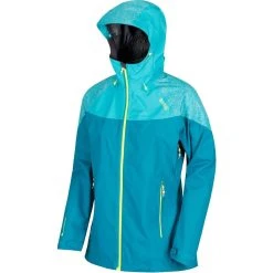 Regatta Womens/Ladies Carletta III Hooded Jacket (Pearl Gentian Blue/Pastel Blue) -jacket shop k4d1115c57e2b0b8d16dcf7613f39a7db
