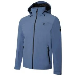Dare 2b Mens Switch Out Recycled Waterproof Jacket (Stellar Blue) -jacket shop k4d69c56a4ba24cc80c23f1d3453ce1c5