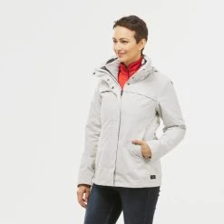 Forclaz REFURBISHED WOMENS WATERPROOF 3-IN-1 JACKET 13 Forclaz REFURBISHED WOMENS WATERPROOF 3-IN-1 JACKET -jacket shop k4e41e9289a397652641b099739d1217c