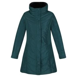 Regatta Womens/Ladies Parthenia Rochelle Humes Insulated Parka (Black) -jacket shop k4f0e3680d3e3cf3ff45e90dae2dd60e6