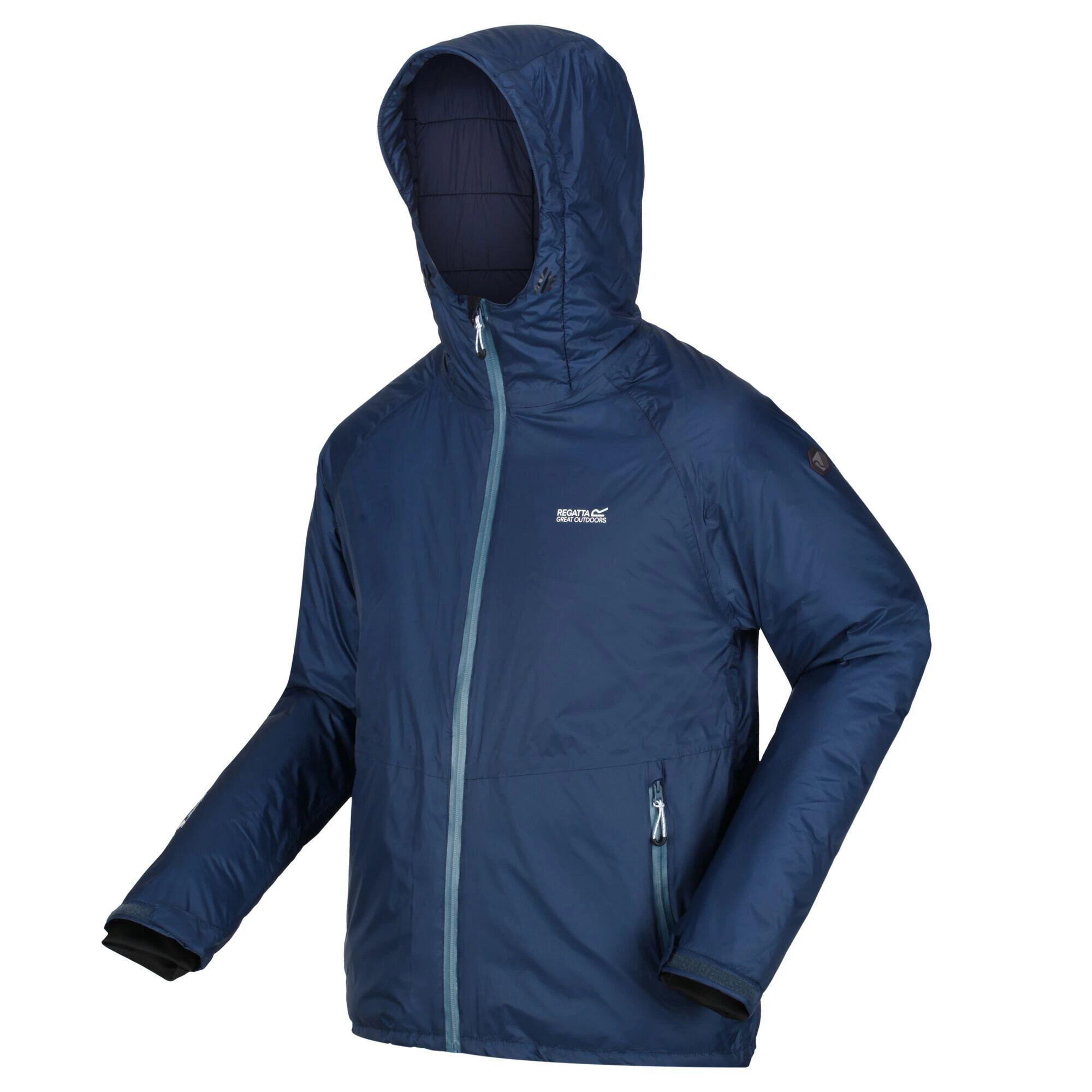 Regatta Mens Radnor Insulated Waterproof Jacket (Cajun Orange/Rhino) 10 Regatta Mens Radnor Insulated Waterproof Jacket (Cajun Orange/Rhino) - Image 8