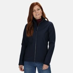 Regatta Womens/Ladies Ablaze 3 Layer Membrane Soft Shell Jacket (Black) -jacket shop k50dfe33c1827a07175dbf31d2c1bd95e
