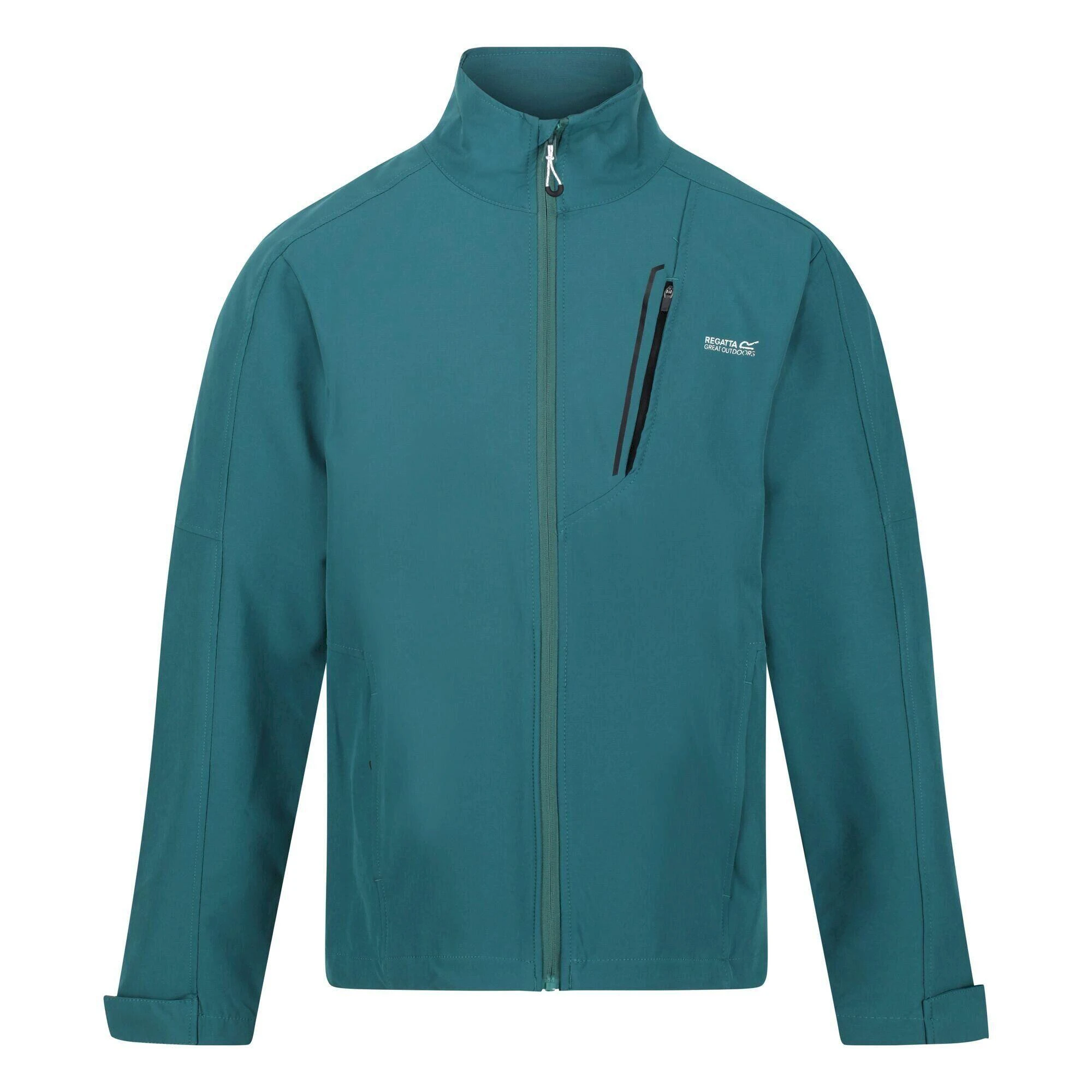 Regatta Mens Nantfeld Soft Shell Jacket (Pacific Green) 3 Regatta Mens Nantfeld Soft Shell Jacket (Pacific Green)