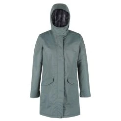 Regatta Womens/Ladies Rimona Hooded Waterproof Jacket (Black) -jacket shop k53185378d7cbedae96a4177439c03e05