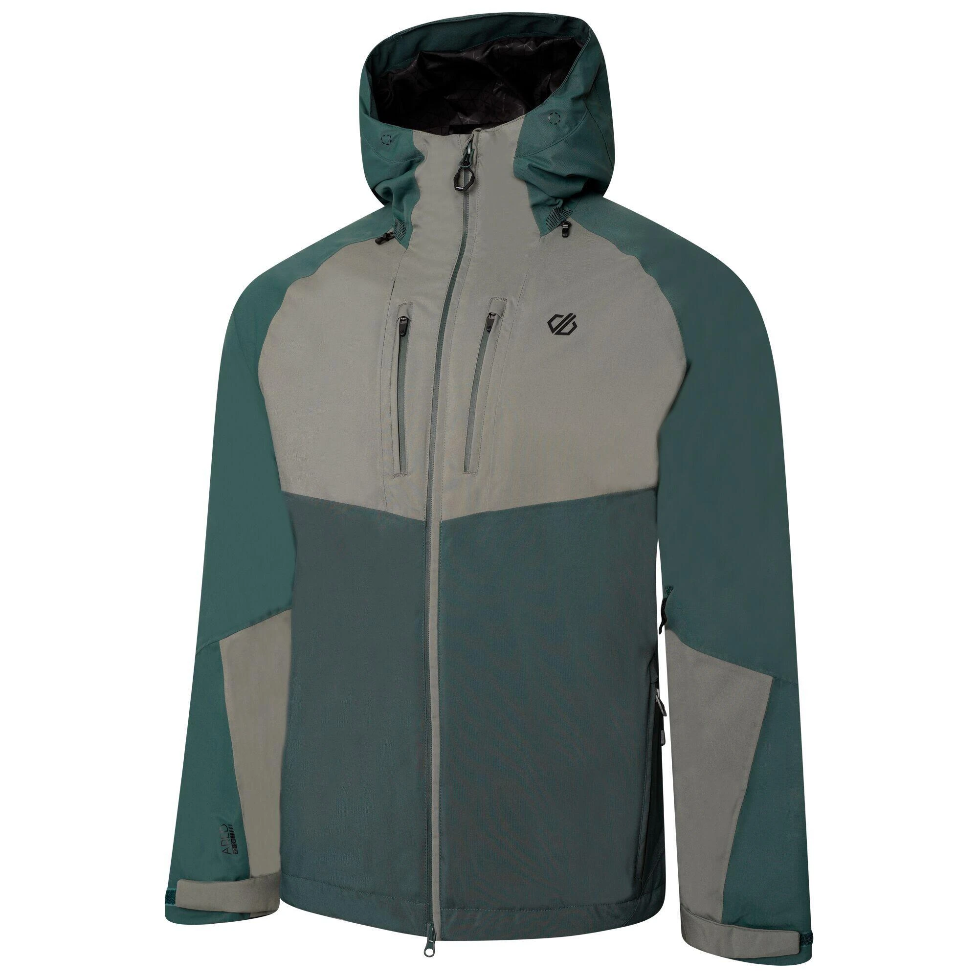 Dare 2b Mens Soaring II Recycled Waterproof Jacket (Fern Green/Agave Green) 5 Dare 2b Mens Soaring II Recycled Waterproof Jacket (Fern Green/Agave Green) - Image 3