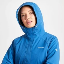 Craghoppers Womens/Ladies Caldbeck Waterproof Jacket (Yale Blue) -jacket shop k54a984c64c812900601133ec340d3a94