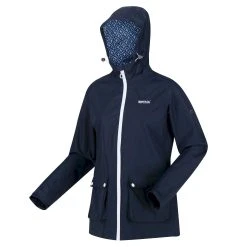 Regatta Womens/Ladies Baysea Tile Waterproof Jacket (Navy) 10 Regatta Womens/Ladies Baysea Tile Waterproof Jacket (Navy) -jacket shop k557aef63e7c6f7e6babb6aba32d0db07