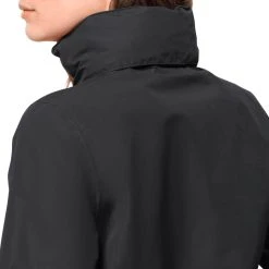 Jack Wolfskin Stormy Point 2L Womens Rain Jacket Black -jacket shop k56fc898bb85a2baa3871d77584a6450f