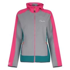 Dare 2b Dare2B Womens/Ladies Duality Softshell Jacket (Cyber Pink/Ash Grey)