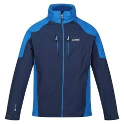 Regatta Mens Calderdale Waterproof Jacket (Pacific Green/Admiral Blue) 14 Regatta Mens Calderdale Waterproof Jacket (Pacific Green/Admiral Blue) -jacket shop k57e6bfa04809d19b5017812e387f663a