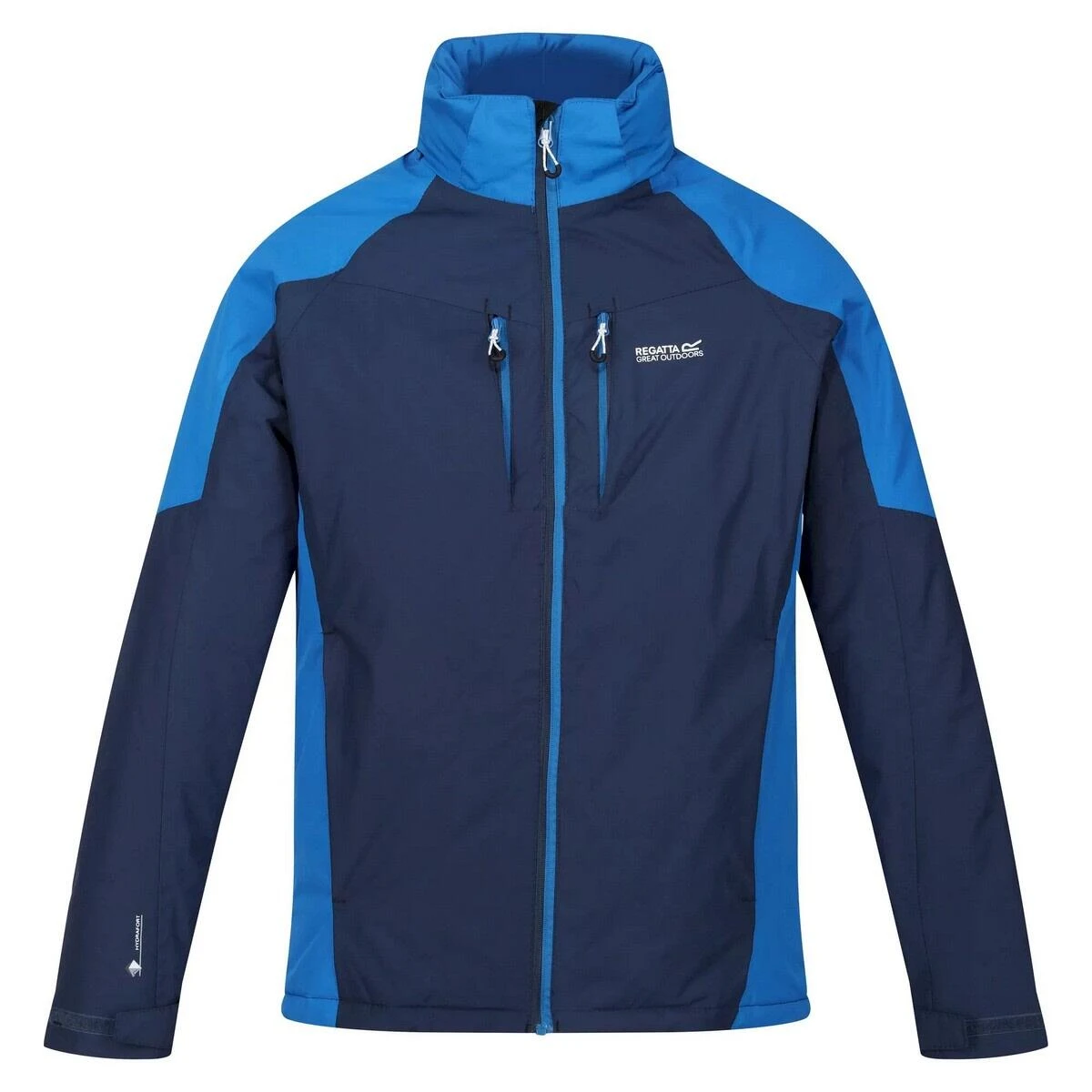 Regatta Mens Calderdale Waterproof Jacket (Pacific Green/Admiral Blue) 6 Regatta Mens Calderdale Waterproof Jacket (Pacific Green/Admiral Blue) - Image 4