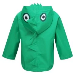 Regatta Childrens/Kids Peppa Pig Dinosaur Summer Waterproof Jacket (Jellybean Green) -jacket shop k5bdb11e1a3812a1bdd4260c4baeadeae