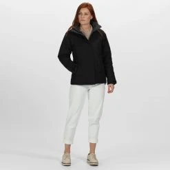 Regatta Womens/Ladies Beauford Insulated Waterproof Windproof Performance Jacket (Black) -jacket shop k5bf5a9f937d74291e105eee1d0bf58c6